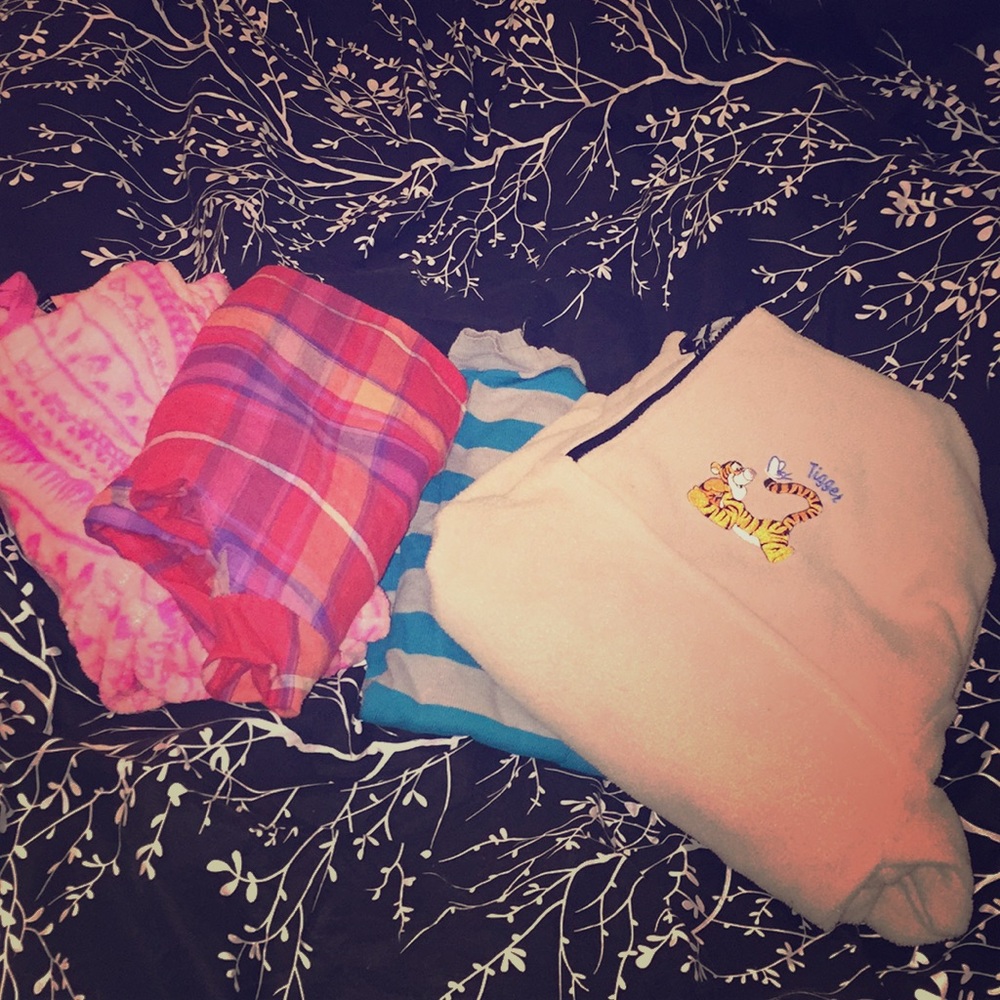 Pjs and sweater